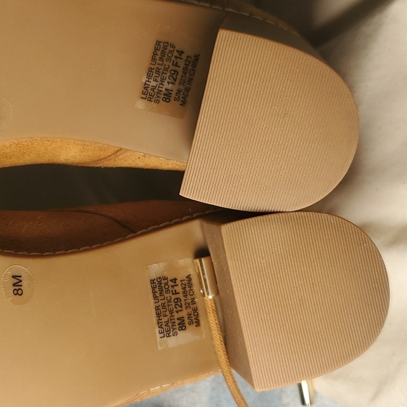 New Tory Burch ‘Hilary’ Suede Tan Brown Suede Ankle Booties Boots Size 8 - Picture 11 of 16